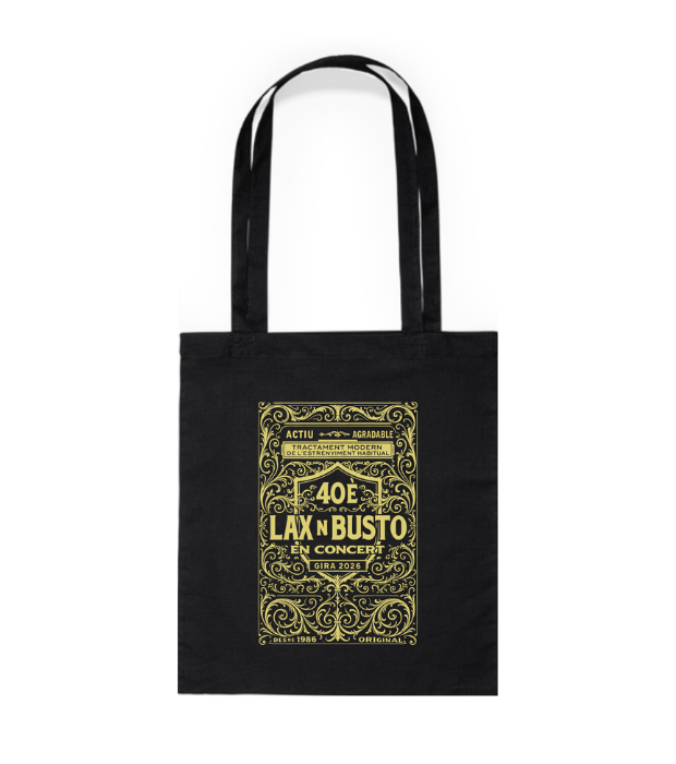 Lax'n'Busto - Totebag 40 Anys