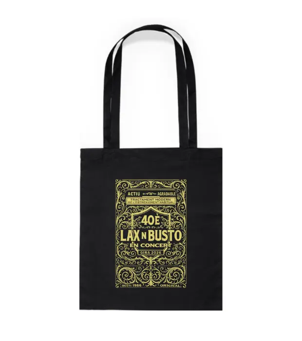 Lax'n'Busto - Totebag 40 Anys